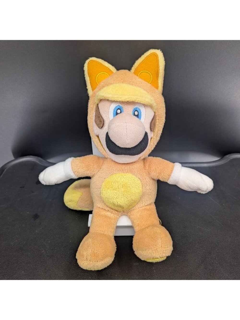 Super Mario 3D Land Tanooki Cat Luigi Plush Nintendo Character Stuffed Kawaii 7"